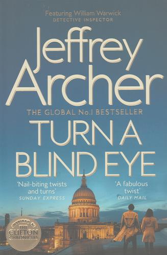Okładka książki Turn a blind eye / Jeffrey Archer.