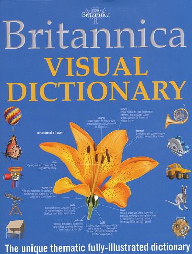 Okładka książki Britannica Visual Dictionary / Jean-Claude Corbeil ; Ariane Archambault.