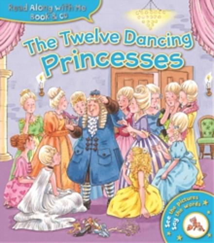 Okładka książki The Twelve Dancing Princesses / illustrations Kate Davies.
