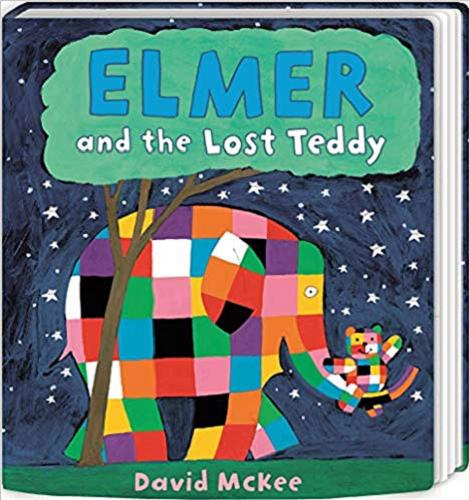 Okładka książki Elmer and the Lost Teddy / David McKee.