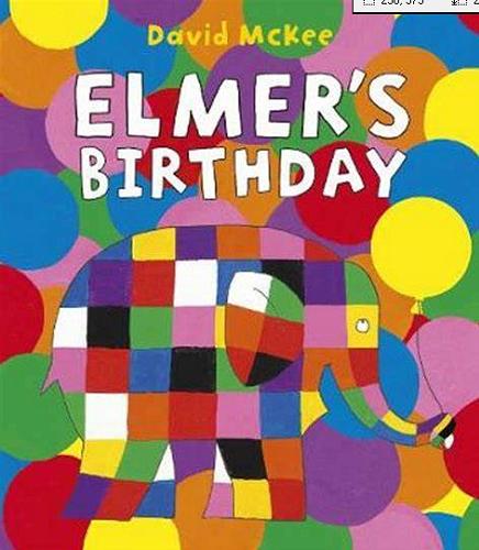 Okładka książki Elmer`s birthday / David McKee.