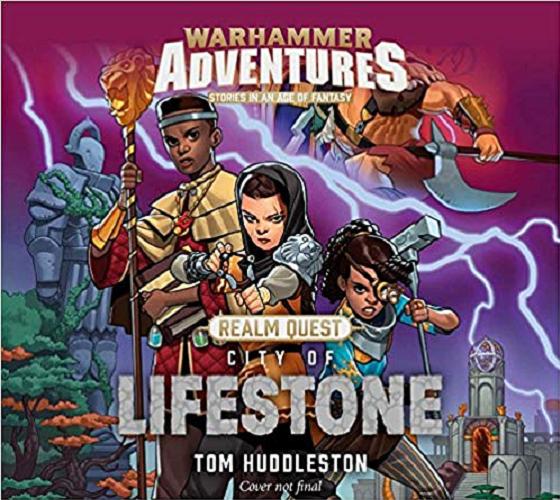 Okładka książki City of lifestone / Tom Huddleston.