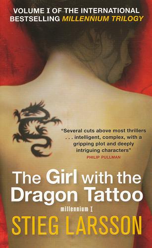 Okładka książki The Girl with the Dragon Tattoo [ang.] / Stieg Larsson ; translated from the swedish by Reg Keeland.