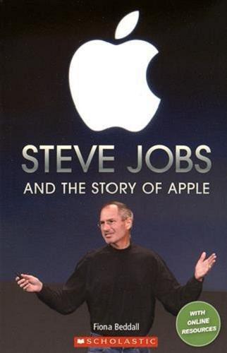 Okładka książki Steve Jobs and the story of Apple [ang.] / Fiona Beddall.