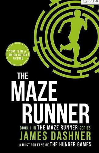 Okładka książki The Maze Runner / Text James Dashner.