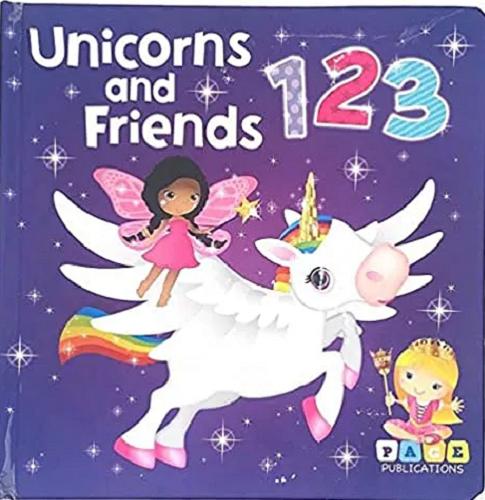 Okładka książki Unicorns and friends 123.