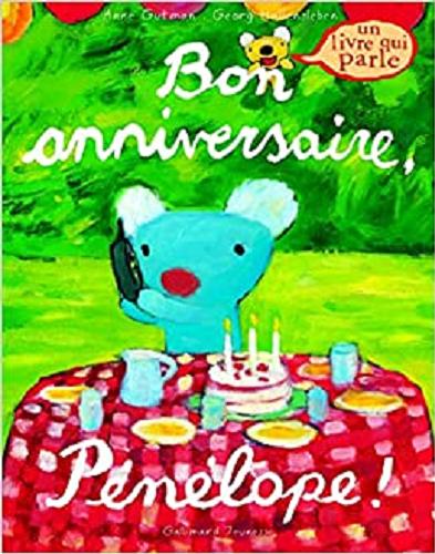 Okładka książki  Bon anniversaire, Pénélope!  1