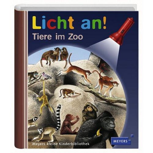 Okładka książki Tiere im Zoo / Illustration: Sabine Krawczyk.