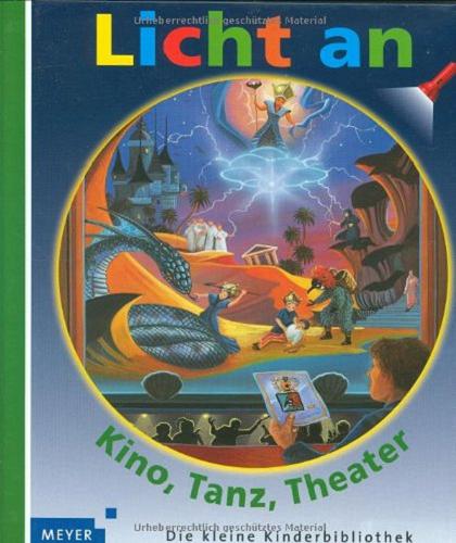 Okładka książki Kino, Tanz, Theater / ilustracje Daniel Moignot.