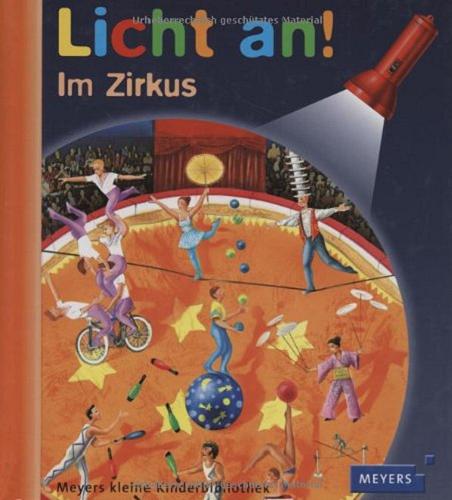 Okładka książki Im Zirkus / Illustration: Sabine Krawczyk.