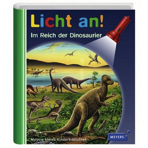 Okładka książki Im Reich der Dinosaurier / Illustration: Donald Grant.
