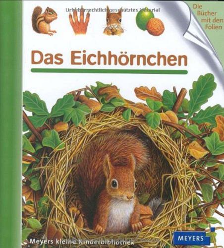 Okładka książki Das Eichhörnchen / Illustration: Pierre de Hugo.