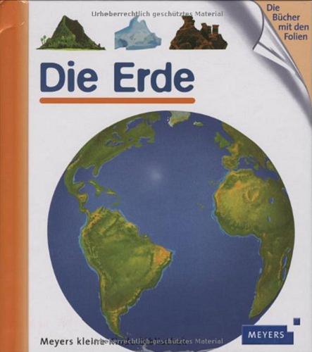 Okładka książki Die Erde / ilustracje Daniel Moignot.