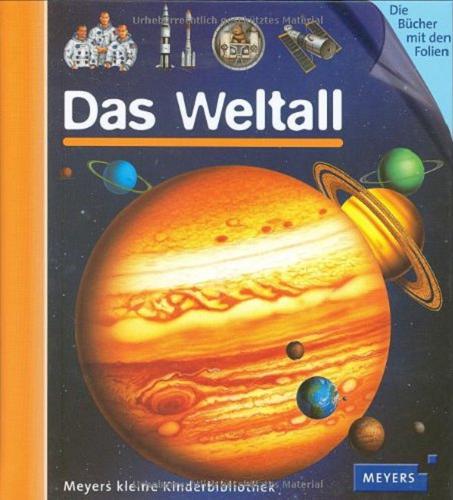 Okładka książki Das Weltall / ilustracje Donald Grant.