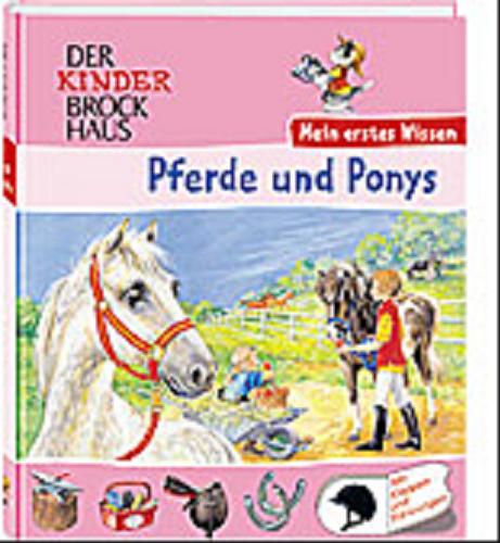 Okładka książki Pferde und Ponys / Text: Daniela Dietz ; Illustration: Milada Krautmann.