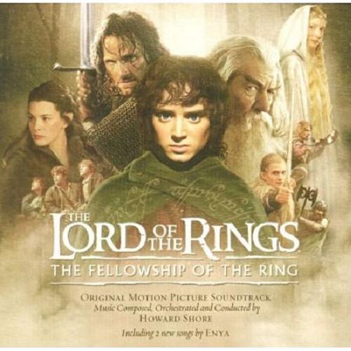 Okładka książki The Lord of the Rings - the fellowship of the Ring [Dokument dźwiękowy] : original motion picture soundtrack / music composed, orchestrated and conducted by Howard Shore.
