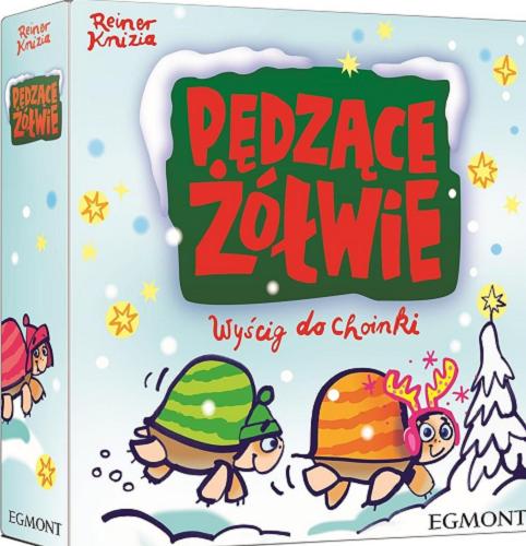 Okładka  Pędzące żółwie : [Gra planszowa] Wyścig do choinki / autor: Reiner Knizia ; ilustracje: Roll ARVI Vogt.