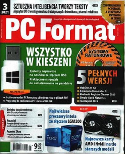Okładka książki PC Format : porady, kursy, informacje / [redaktor naczelny Mariusz Turowski].