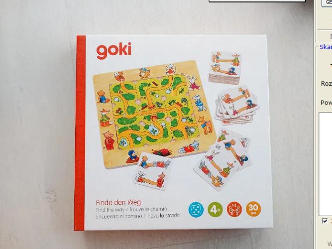 Okładka książki Goki - znajdź drogę : [Gry planszowe] : Puzzle supełki