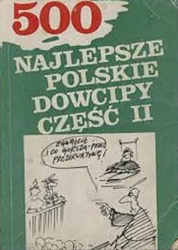 Okładka książki Najlepsze polskie dowcipy. Część 2 / ilustracje Henryk Sawka.
