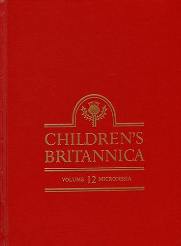 Okładka książki Children`s Britannica. Vol. 12, Micronesia to Nitric Acid.