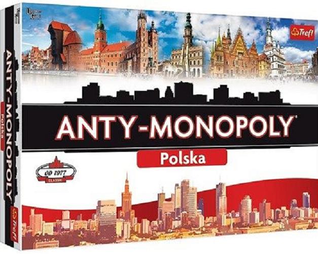 Okładka książki Anty-monopoly - Polska : [Gra planszowa] / opracowanie wersji polskiej: Adam Bukowski.