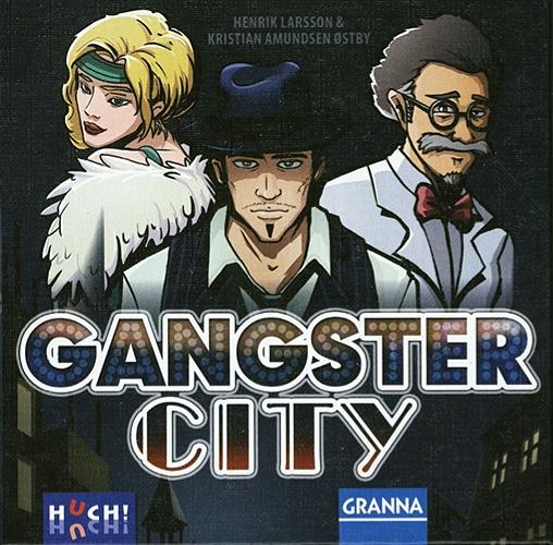 Okładka książki Gangster City / Henrik Larsson, Kristian Amundsen Ostaby.