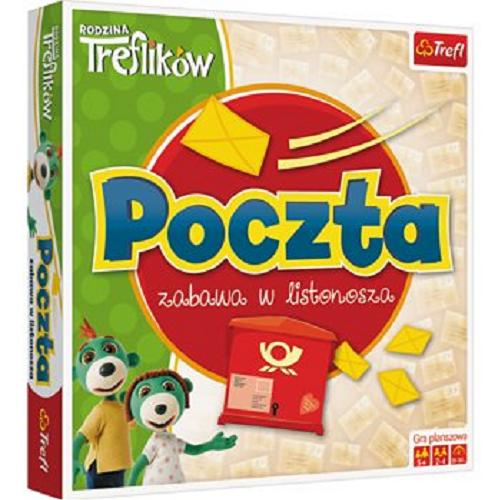 Okładka książki Poczta - zabawa w listonosza : [Gra planszowa] / autor gry Jacek Zdybel