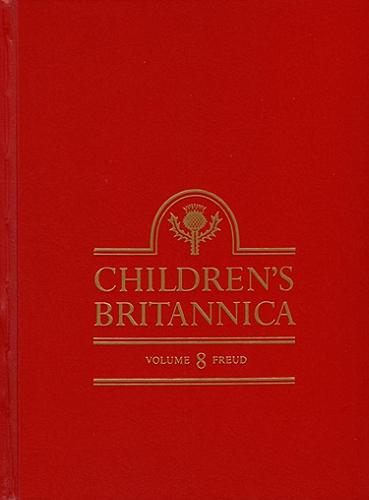 Okładka książki Children`s Britannica. Vol. 8, Freud to Hampshire.