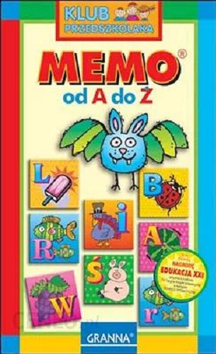 Okładka książki Memo : od A do Z.