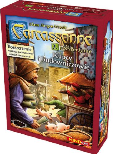 Okładka książki Carcassonne : [Gra planszowa] kupcy i budowniczowie / autor Kalus-Jürgen Wrede ; ilustracje Anne Pätzke, Chris Quilliams.