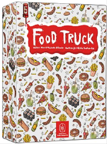 Okładka książki Food Truck : [Gra] / autor: Horst-Rainer Rösner; ilustracje: Nikola Kucharska; projekt graficzny i DTP : Paweł Nowicki.