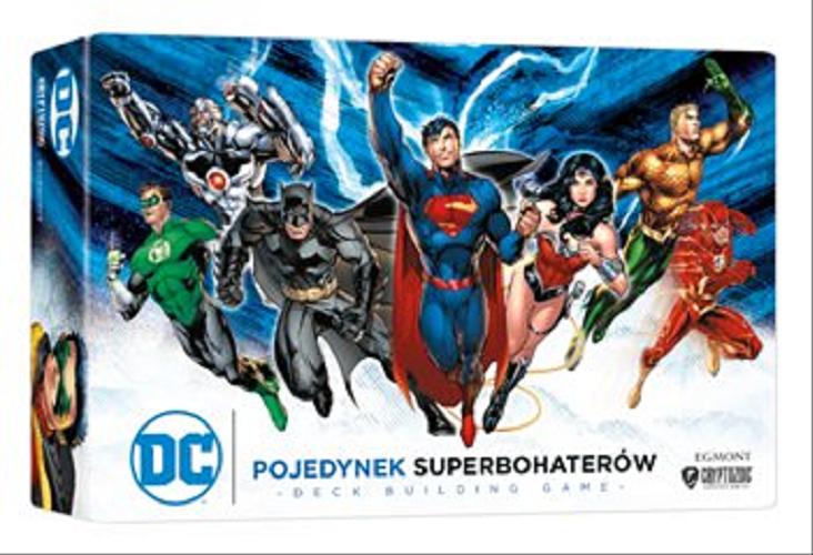 Okładka książki  Pojedynek superbohaterów DC [Gra planszowa] : deck building game  1