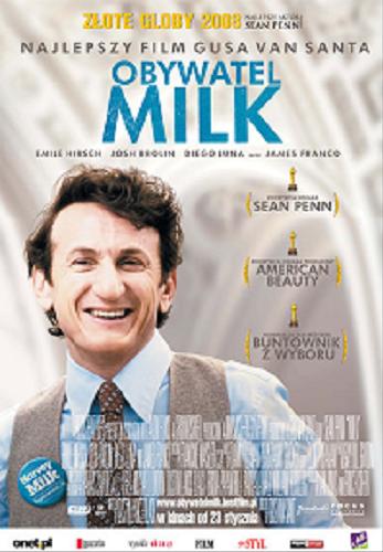 Okładka książki Obywatel Milk [Film] / reż. Gus Van Sant ; scen. Dustin Lance Black.