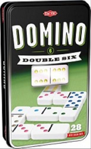 Okładka książki Domino Double Six (szóstkowe w puszce) / [Gra]
