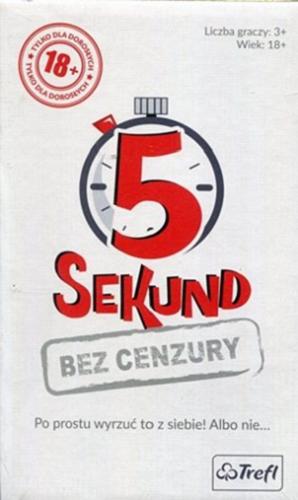 Okładka książki 5 sekund : bez cenzury /