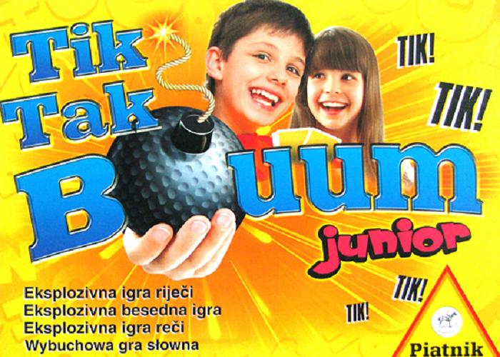 Okładka książki Tik tak bum : junior / Los Rodriguez.