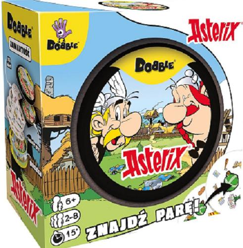Okładka książki Dobble Asterix / opracowanie: Denis Blanchot, Jacques Cottereau, Play Factory.