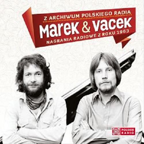 Okładka książki Marek & Vacek nagrania radiowe z 1963.