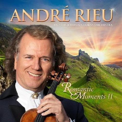 Okładka książki Andre Rieu and his Johann Strauss Orchestra [Dokument dźwiękowy] : romantic moments II / Andre Rieu Productions, Universal Music Group.