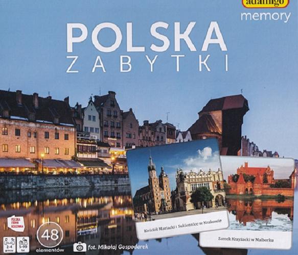 Okładka książki Memory Polska : [gry edukacyjne] : zabytki / fotografie Mikołaj Gospodarek.