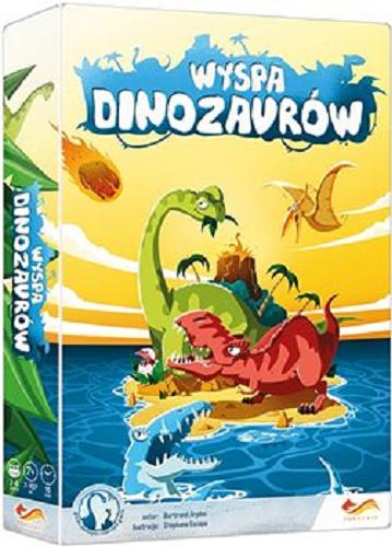 Okładka książki Wyspa Dinozaurów : [Gra] / Bertrand Arpino ; ilustracje Stephane Escapa ; projekt graficzny Lise Escapa