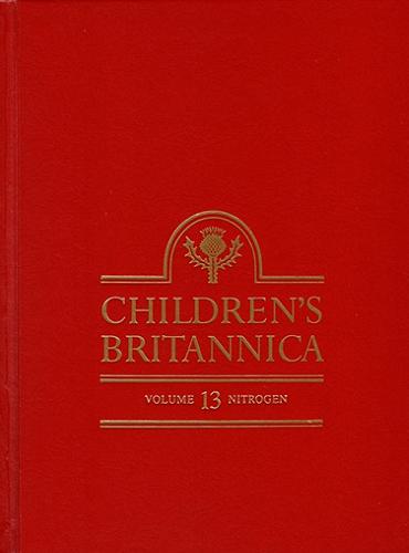 Okładka książki Children`s Britannica. Vol. 13, Nitrogen to Philistines.
