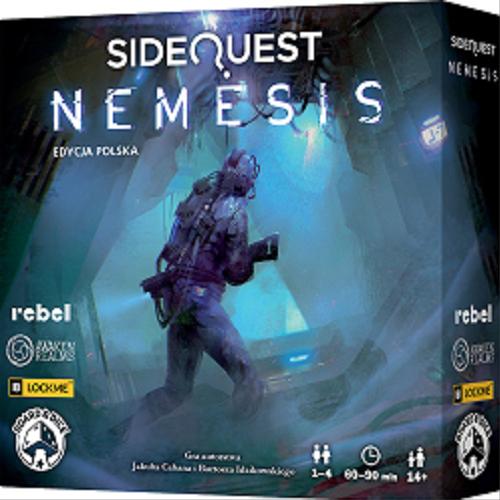 Okładka  Nemesis : SideQuest : [Gra] / Jakub Caban, Bartosz Idzikowski ; ilustracje Magdalena Klepacz, Zbigniew Umgelter