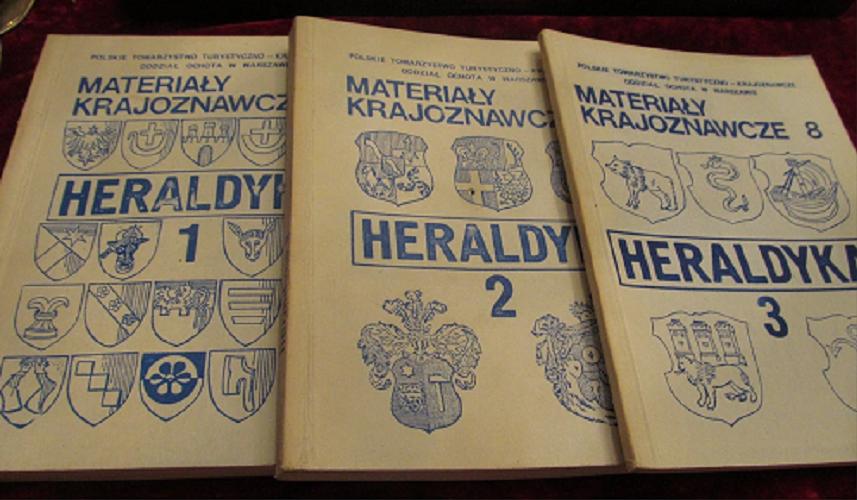 Okładka książki Heraldyka. T. 1 / Bogdan Czarnecki, Andrzej Kulikowski ; [redakcja, przygotowanie do druku, korekta Andrzej Łyziak].