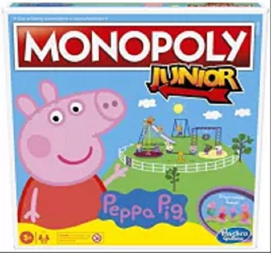 Okładka  Monopoly junior - Peppa Pig [Pomoc dydaktyczna]. 