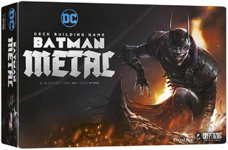 Okładka książki Batman - Metal : [Gra karciana] / Matt Hyra ; tłumaczenie Maciej Nowak-Kreyer ; ilustracje John Vineyard