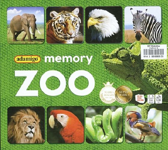 Okładka książki Memory Zoo / opracowanie gry : Julia Pogorzelska.
