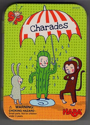 Okładka książki Charades : [Gra karciana] / Ilustracje Yayo Kawamura.