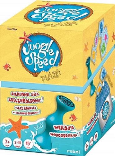 Okładka książki Jungle speed : plaża / autorzy Thomas Vuarchex, Pierric Yakovenko; tłumaczenie Artur Jedliński.